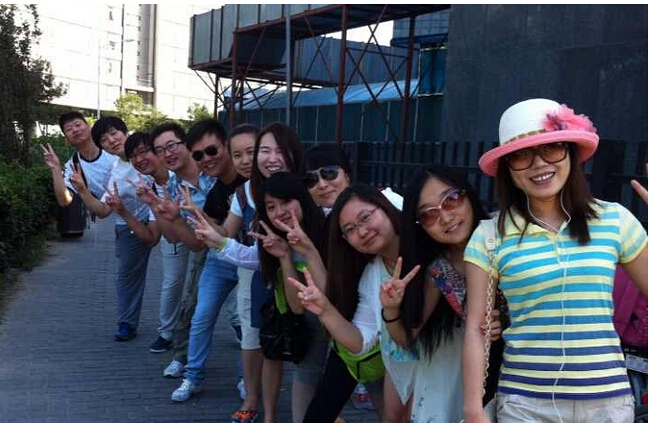 網頁設計師合影