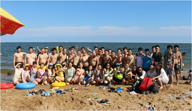 金方時代網站建設員工合影